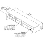 Organiseur de bureau Mayfield par Bush Furniture