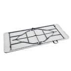 Table pliante Table pliable Table portative Table pliante multifonctionnelle en résine rectangulaire pour le camping en extérieur