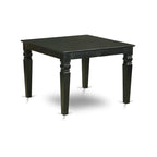East West Furniture Ensemble de 7 pièces Table et chaises de cuisine - une table de salle à manger et 6 chaises de salle à manger (options de finition)