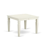 East West Furniture Ensemble de 7 pièces Table et chaises de cuisine - une table de salle à manger et 6 chaises de salle à manger (options de finition)