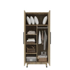 Armoire en bois 2 portes