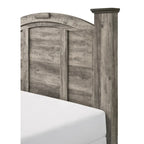Chambre à coucher 5 pièces avec panneaux rustiques gris