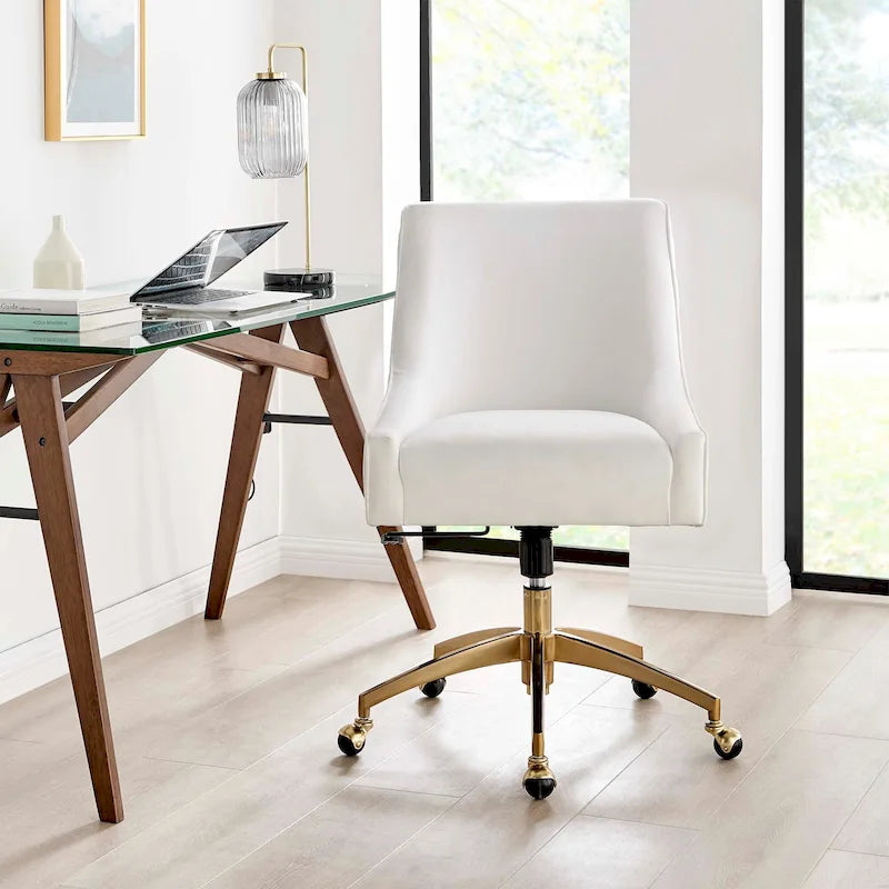 Chaise de bureau Discern Performance en velours