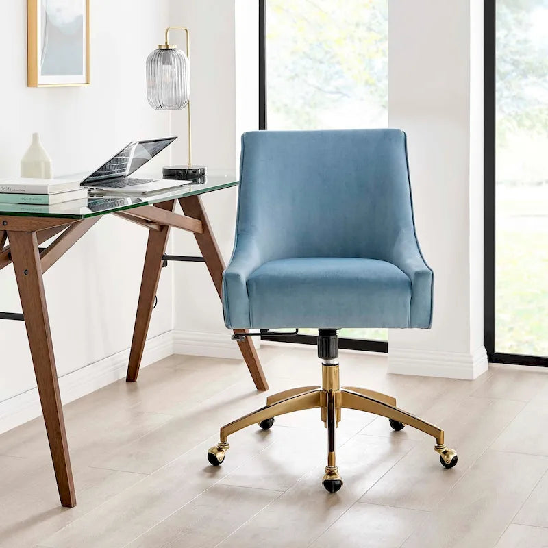 Chaise de bureau Discern Performance en velours