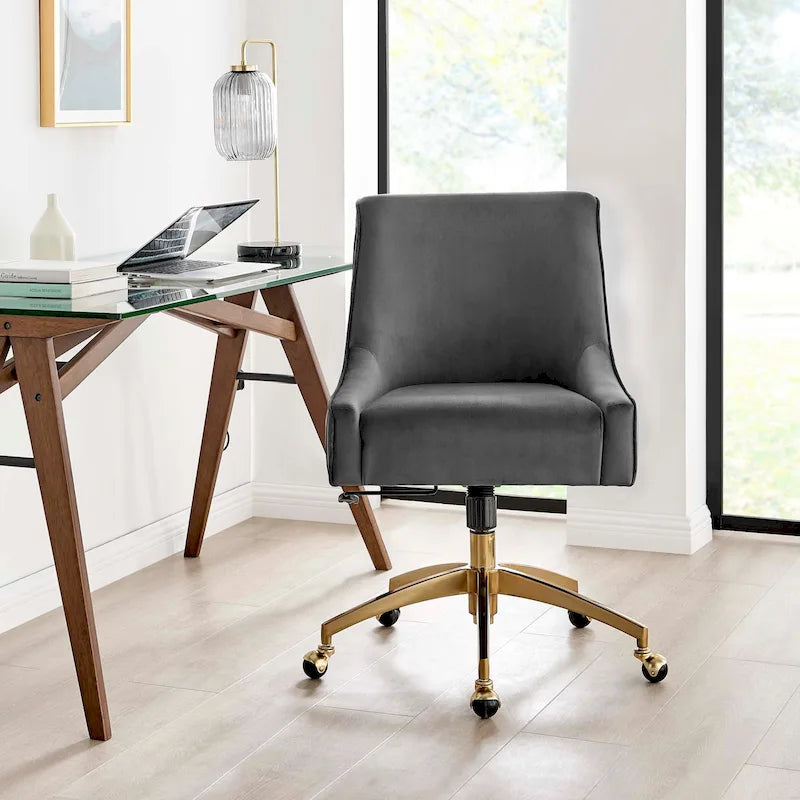 Chaise de bureau Discern Performance en velours