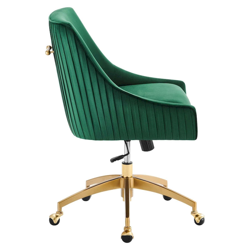 Chaise de bureau Discern Performance en velours