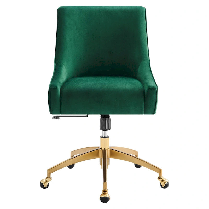 Chaise de bureau Discern Performance en velours