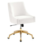 Chaise de bureau Discern Performance en velours