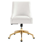 Chaise de bureau Discern Performance en velours