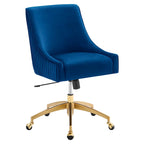 Chaise de bureau Discern Performance en velours