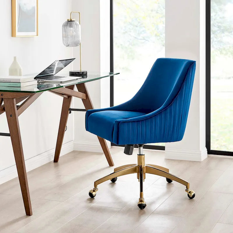 Chaise de bureau Discern Performance en velours