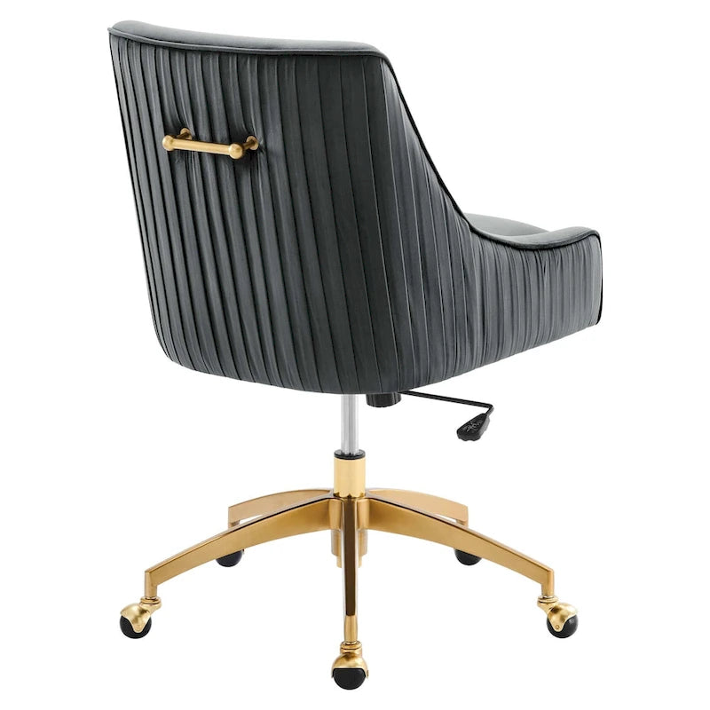 Chaise de bureau Discern Performance en velours