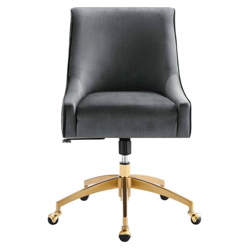 Chaise de bureau Discern Performance en velours