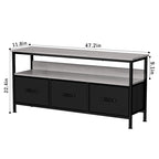 Meuble TV commode de 55 pouces - 55 pouces