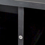 Meuble TV blanc moderne minimaliste de 203 cm