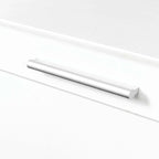 Meuble TV blanc moderne minimaliste de 203 cm