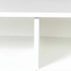 Meuble TV blanc moderne minimaliste de 203 cm