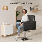 Tapis de salon anti-fatigue en PVC avec découpe carrée
