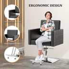 Tapis de salon anti-fatigue en PVC avec découpe carrée