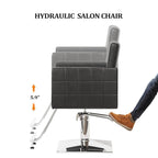 Tapis de salon anti-fatigue en PVC avec découpe carrée