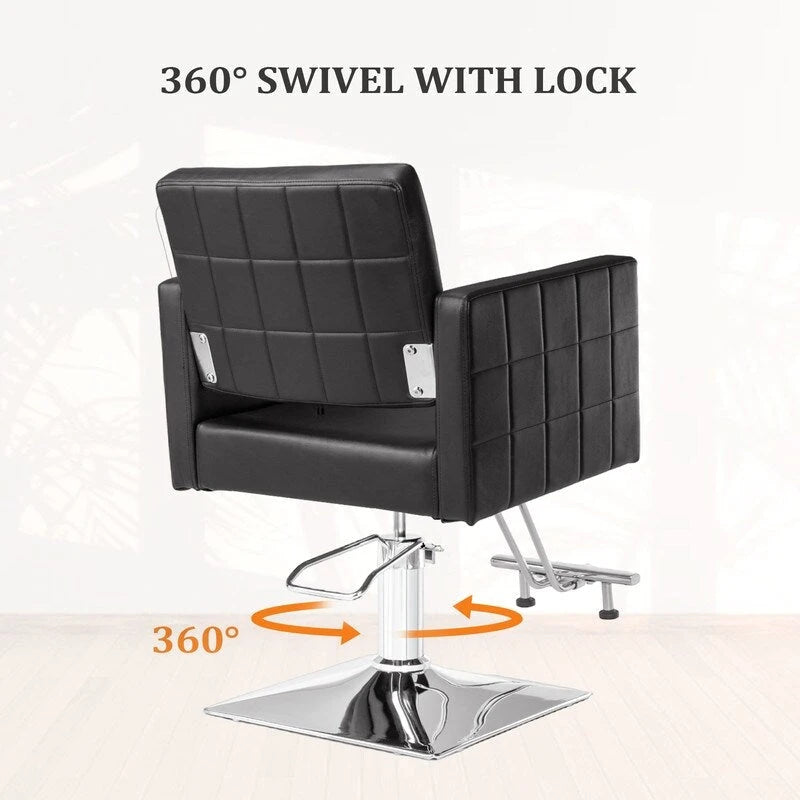 Tapis de salon anti-fatigue en PVC avec découpe carrée