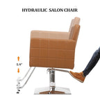 Tapis de salon anti-fatigue en PVC avec découpe carrée