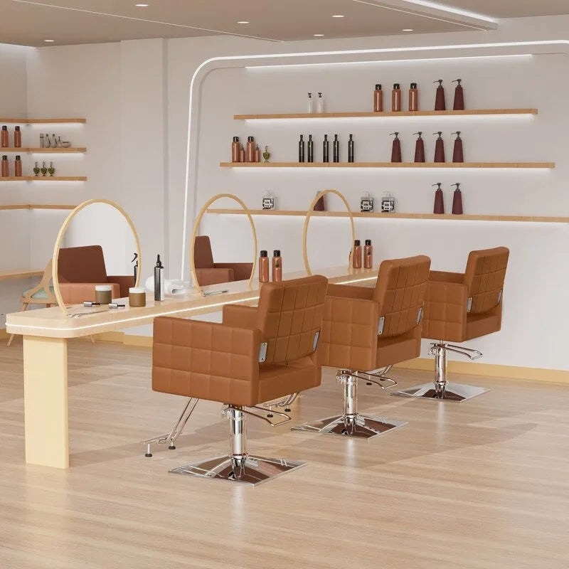 Tapis de salon anti-fatigue en PVC avec découpe carrée
